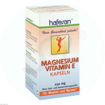 Hafesan Magnesium Vitamin E Kapseln 60 Stk.