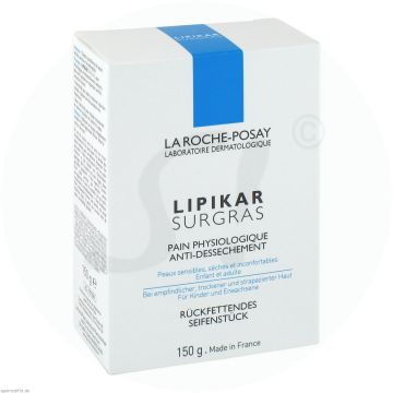 La Roche-Posay Lipikar Surgras Seifenstück 150 g 