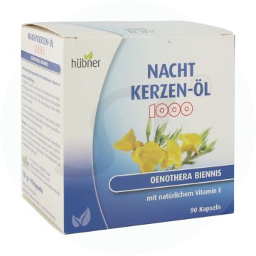 Hübner Nachtkerzen Öl 1000 mg Kapseln 90 Stk.