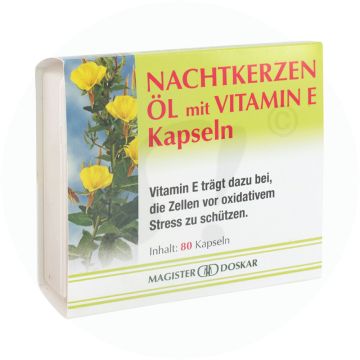 Mag. Doskar Nachtkerzenöl Kapseln 80 Stk.