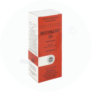 Sanum Kehlbeck Mucokehl D4 Kapseln 20 Stk.