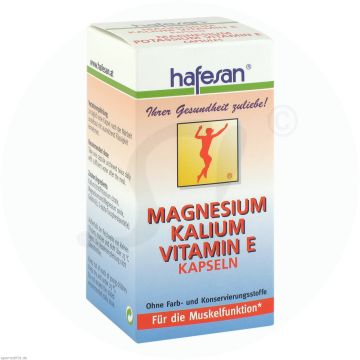 Hafesan Magnesium Kalium Vitamin E Kapseln 60 Stk.