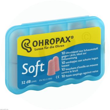 Ohropax Soft Luxus für die Ohren 10 Stk.