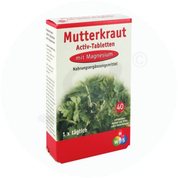 Mutterkraut-Magnesium Activ Tabletten 40 Stk.