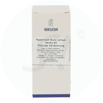 Weleda Hypericum Auro Cultum D 3 Dilutum 50 ml