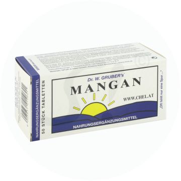 Dr. Grubers Mangan Chelat Tabletten 50 Stk.