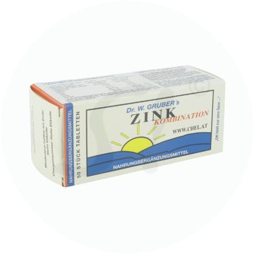 Dr. Grubers Zink Chelat Tabletten Kombi 50 Stk.