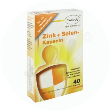 Twardy Zink plus Selen Kapseln 40 Stk.