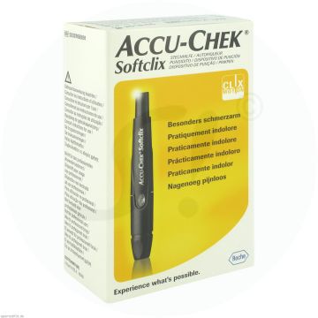 Roche Accu-chek Softclix Blue mit 25 Lanzetten 1 Stk.