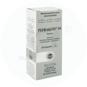 Pefrakehl D4 Kapseln 20 Stk.