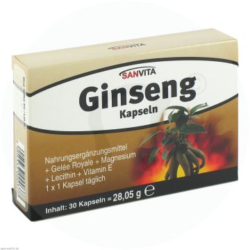 Sanvita Ginseng Kapseln + Gelee Royale 30 Stk.