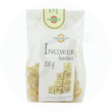 Vollkraft Ingwer kandiert 100 g