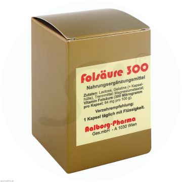 Folsäure 300 Kapseln 60 Stk.