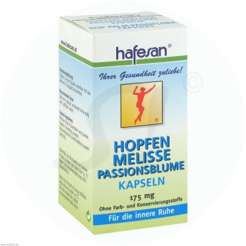 Hafesan Hopfen Melisse Kapseln 60 Stk.