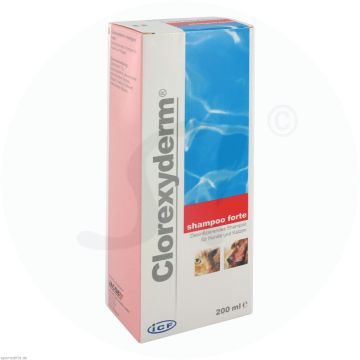 ICF Clorexyderm Shampoo Forte 200 ml