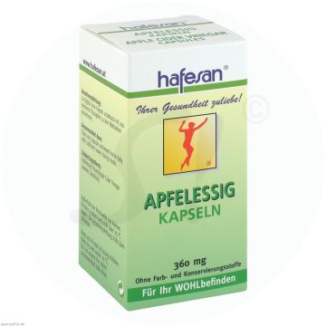 Hafesan Apfelessig 360 mg Kapseln 60 Stk.
