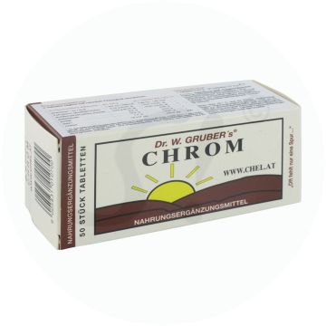 Dr. Grubers Chrom Chelat Tabletten 50 Stk.