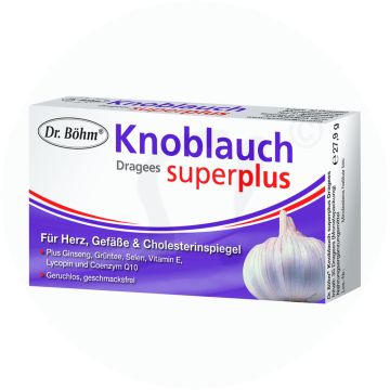 Dr. Böhm Knoblauch Superplus Dragees 30 Stk.