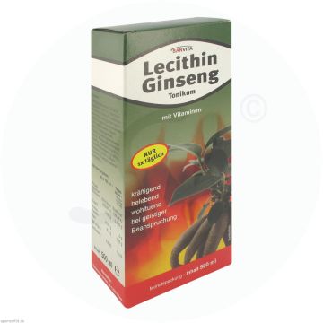 Sanvita Lecithin Ginseng Tonikum 500 ml