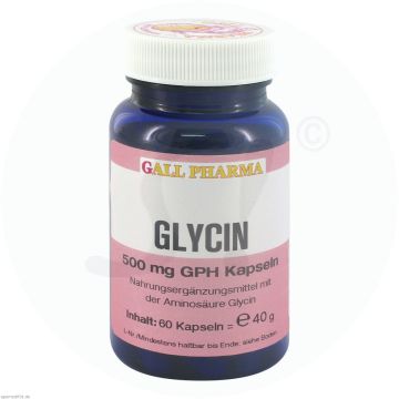 Gall Pharma Glycin 500 mg Kapseln