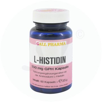 Gall Pharma L-Histidin 500 mg Kapseln