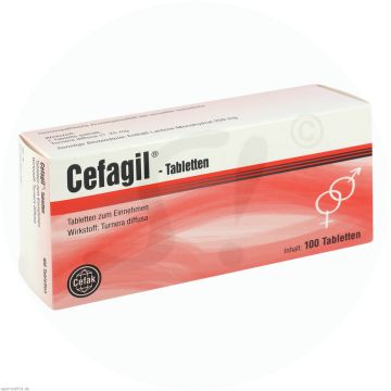 Cefagil - Tabletten bei sexueller Schwäche 100 Stk.
