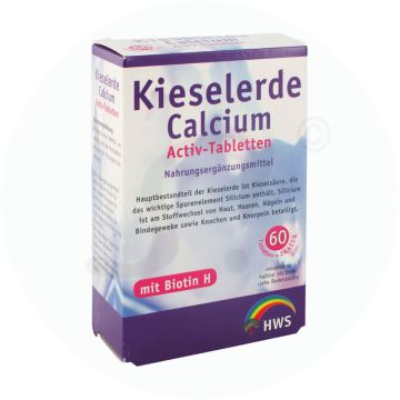 HWS Kieselerde Calcium Activ Tabletten 60 Stk.