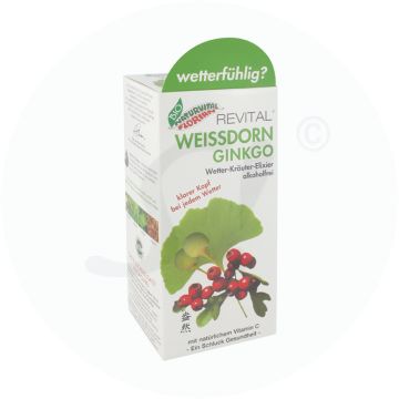 Weißdorn Ginkgo Elixier Bio 330 ml