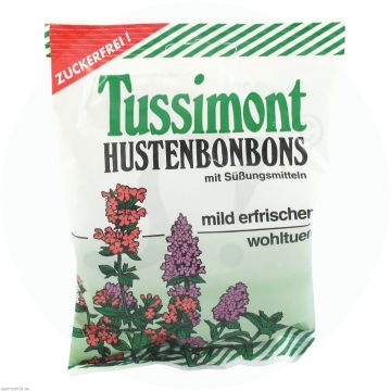 Tussimont Hustenbonbons zuckerfrei 75 g