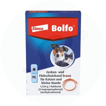 Bolfo Zecken- und Flohschutzhalsband für Katzen/kleine Hunde 1 Stk.