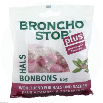 Bronchostop Plus Halsbonbons 60 g
