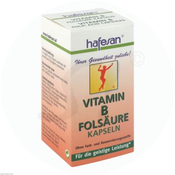 Hafesan Vitamin B + Folsäure + Biotin Kapseln 60 Stk.