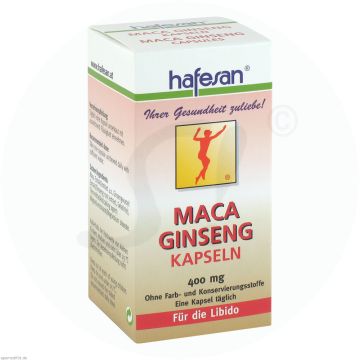 hafesan Maca + Ginseng 400 mg Kapseln