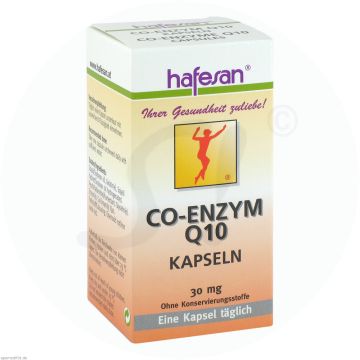 Hafesan Co-Enzym Q10 30 Plus mg Kapseln 80 Stk.