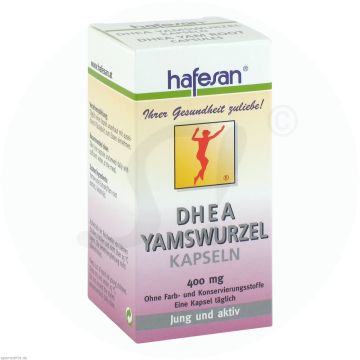 Hafesan DHEA Yamswurzel 400 mg Kapseln 60 Stk.