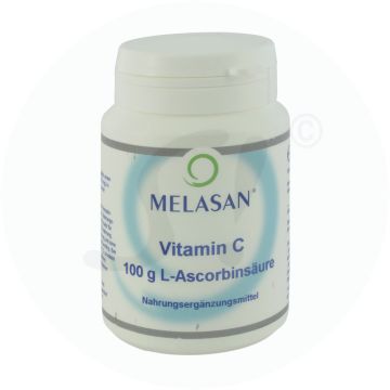 Melasan Ascorbinsäure Vitamin C Pulver 100 g