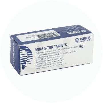 Mira-2-Ton Plaquetest-Tabletten H + W 50 Stk.