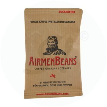 AirmenBeans Kaffee-Guarana Pastillen 21 Stk.