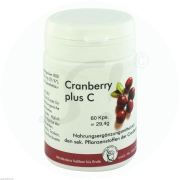 Canea Cranberry + C Kapseln Preiselbeer 60 Stk.
