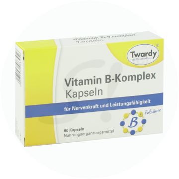 Twardy Vitamin B-Komplex Kapseln 60 Stk.