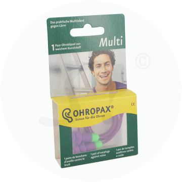 Ohropax Multi Wiederverwendbar 2 Stk.