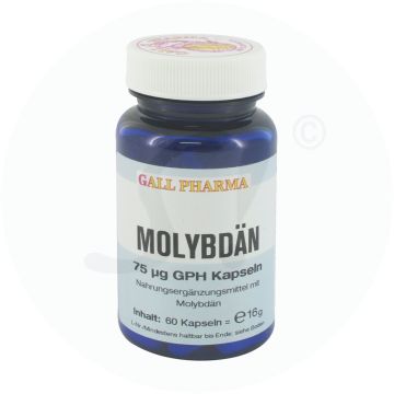 Gall Pharma Molybdän 75 mcg Kapseln