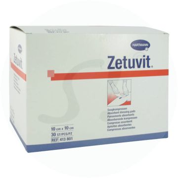 Hartmann Zetuvit Saugkompresse Unsteril 30 Stk.