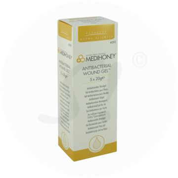 Medihoney Antibakterielles Wundgel 20 g 5 Stk.