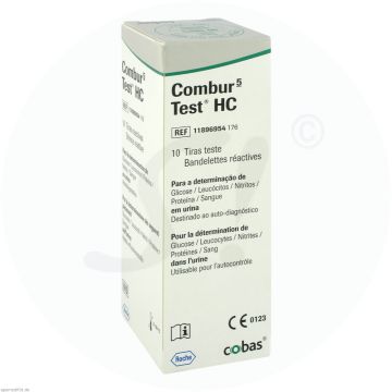 Roche Combur 5 Test HC Teststreifen 10 Stk.