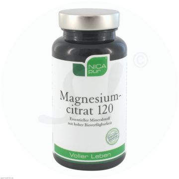 Nicapur Magnesium Citrat 120 Kapseln 60 Stk.