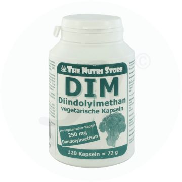 The Nutri Store DIM Diindolylmethan 250 mg Kapseln 120 Stk.