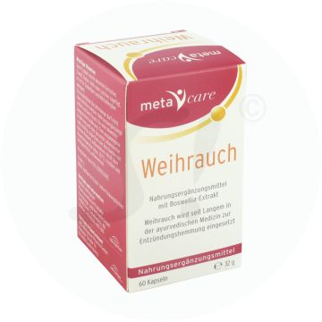 Meta Care Weihrauch Kapseln 60 Stk.