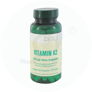 Bios Vitamin K2 100 mcg Kapseln