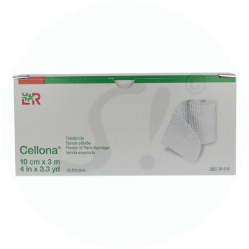 Hartgipsbinde Cellona 10 Stk. 3 m x 10 cm